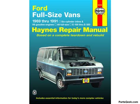 Read Ford E350 Repair Manual 1984 Econoline 