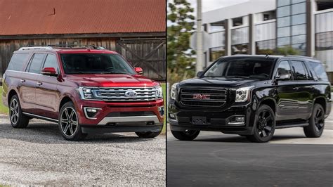 Ford Expedition Max vs Yukon XL: Clash of the Full-Size SUV Titans