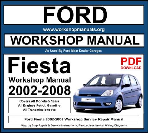 Full Download Ford Fiesta 1 4 Tdci Workshop Manual Pdf Wordpress 