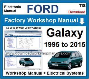 Read Ford Galaxy 97 Workshop Manual 
