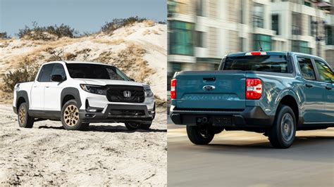 Ford Maverick vs. Honda Ridgeline: Clash of the Compact Pickup Titans