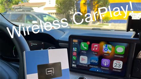 Discover Seamless Connectivity: Ford Maverick's Wireless CarPlay Experience