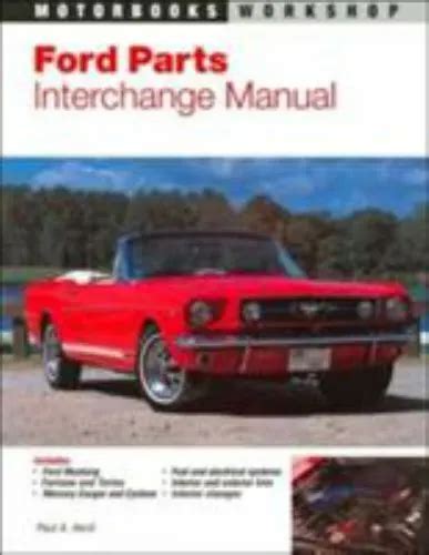 Download Ford Mustang Interchangeable Parts Manual 