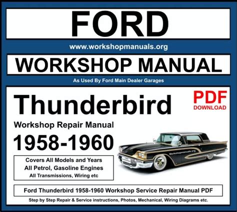 Read Online Ford Thunderbird Repair Manual 