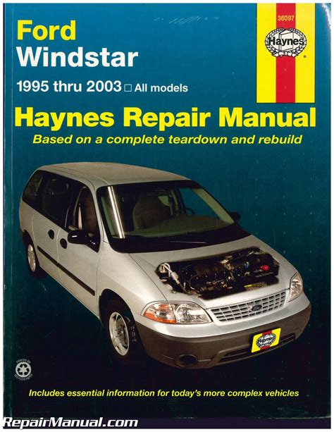Read Online Ford Windstar 1999 2003 Service Repair Manual 