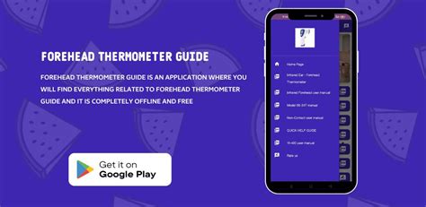 forehead thermometer guide APK Download for Android APKfun com