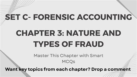 Forensic Accounting Chapter 3