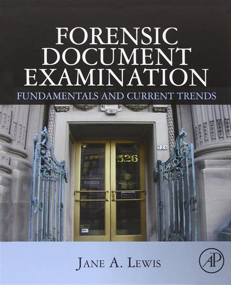 Forensic Document Examination Fundamentals And Current Trends