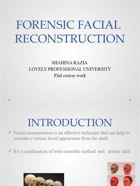 Read Online Forensic Facial Reconstruction Wilkinson In Pdf 