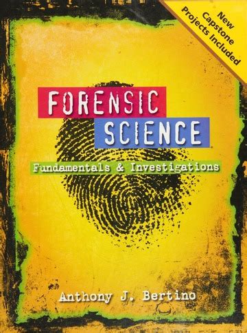 Full Download Forensic Science Anthony Bertino 