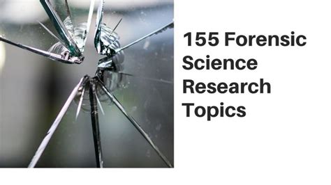 Read Forensic Science Research Paper Topics 