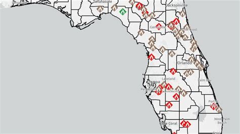 forest fire map florida