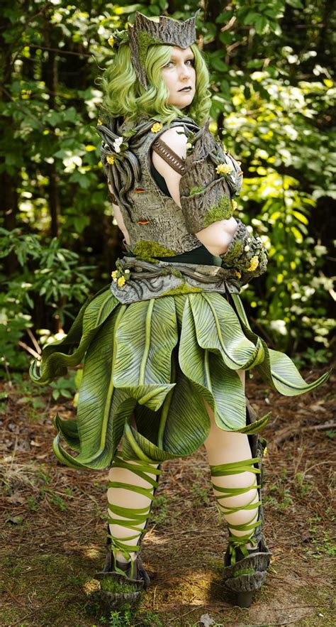 Forest nymph costume