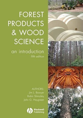 Download Forest Products And Wood Science An Introduction 