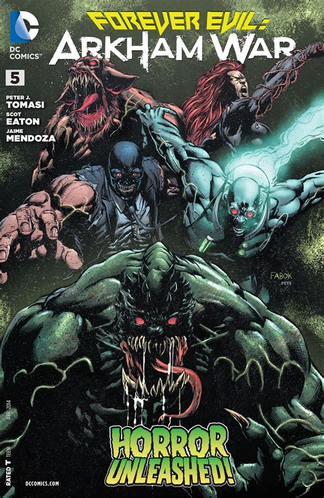 Forever Evil Arkham War 1 2013 Dc Comics