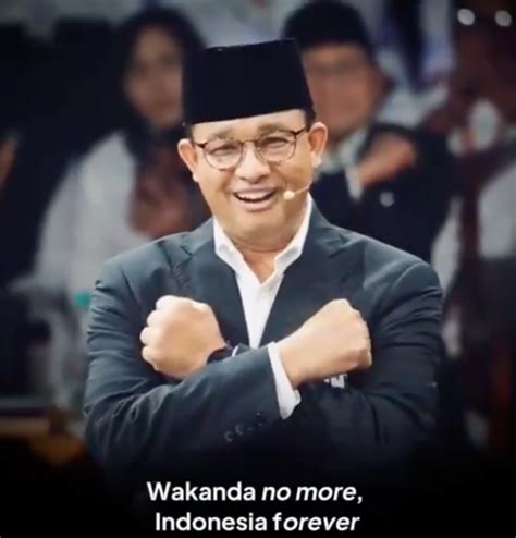 FOREVER ARTINYA - Timnas AMIN: Wakanda no more, Indonesia forever adalah pesan