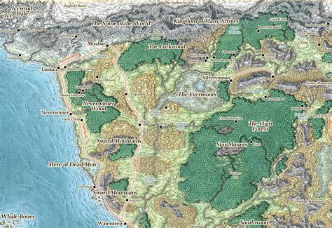 Forgotten Realm Map
