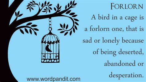 Forlorn Meaning