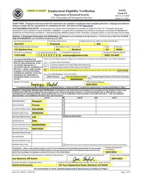 Form 1 A