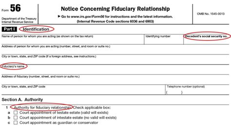 Form 56 Instructions