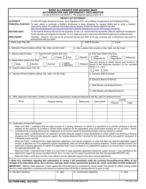 Form 5960