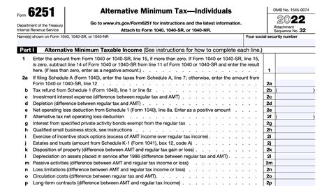 Form 6251 Form