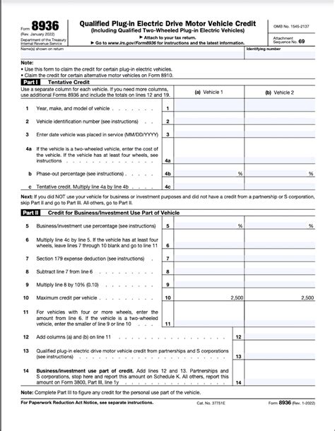 Form 8936 Instructions