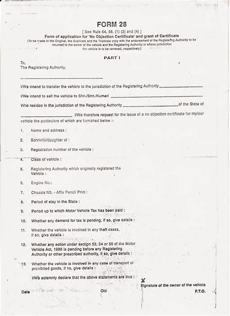 Form No 28