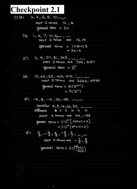 Read Online Form 6 Mathematics T Chapter 1 Notes 