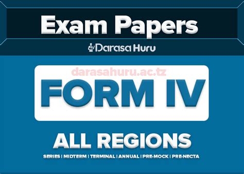Full Download Form Four Phycics Examination Question Papers 