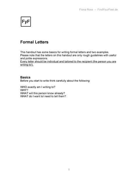 formal and informal netmail format