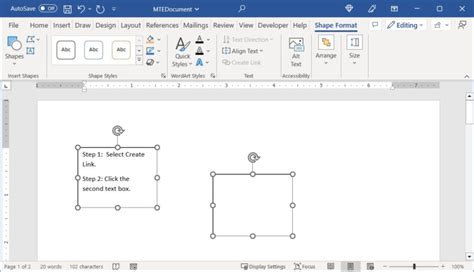 format text boxes in word MS Word Know How