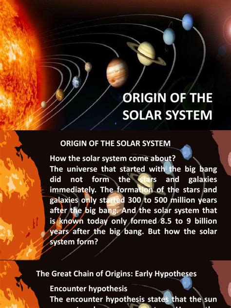 Formation And Evolution Of The Solar System Oxford Solar System Science - Solar System Science