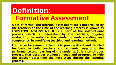 Formative Education Definition