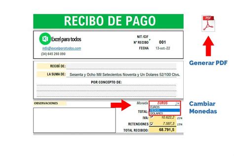 Formato De Recibo