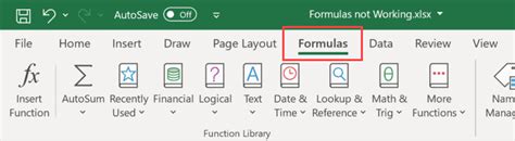 formler fungerar inte excel