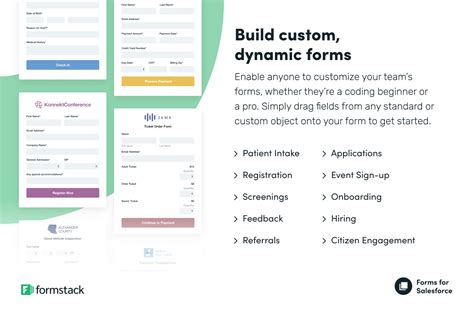 formstack native form builder data collection for salesforce
