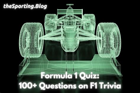 Formula 1 Quiz