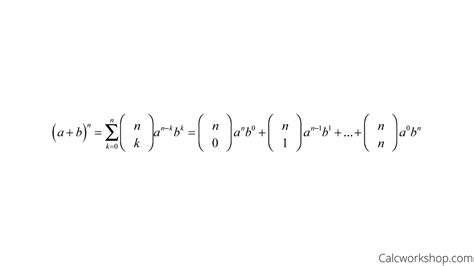 formula for binomial coefficient