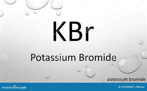 Formula Of Potassium Bromide