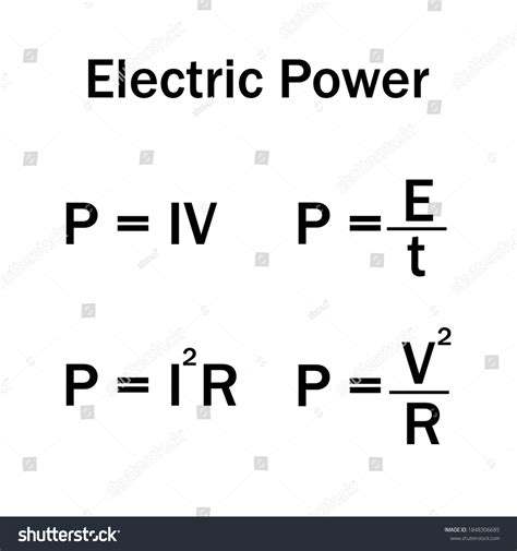 Formula Of Power Physics