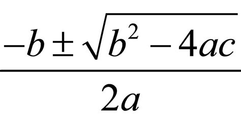 Formula Segundo Grado