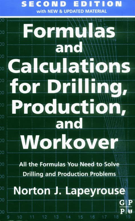 formulas and calculations for drilling production workover second edition