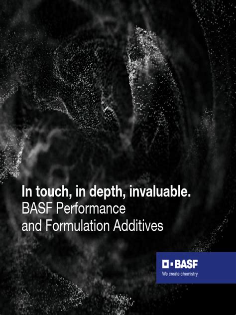 Formulation Additives By Basf