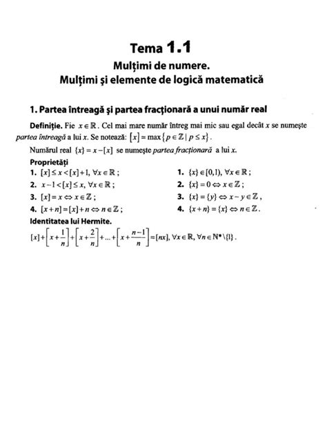 Formule Pentru Bac Subiectul 1 Matematica Scrigroup Com