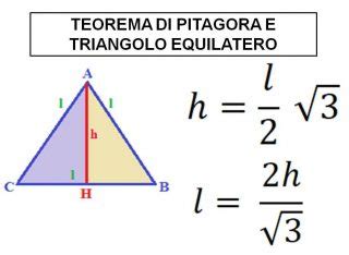 Formule Triangolo Equilatero
