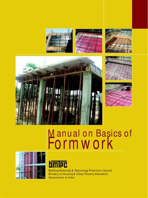 Formwork Manual