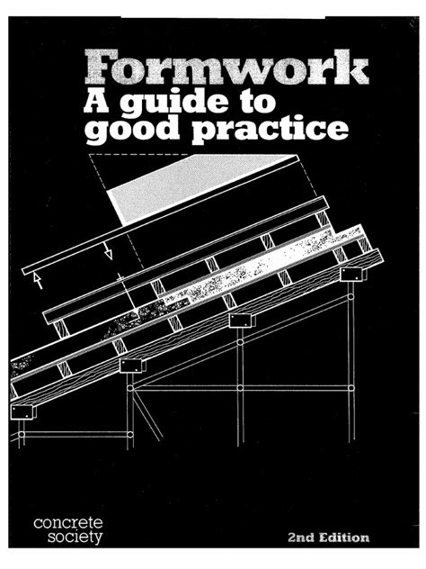 Read Formwork A Guide To Good Practice 
