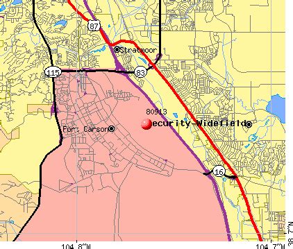 fort carson colorado zip code