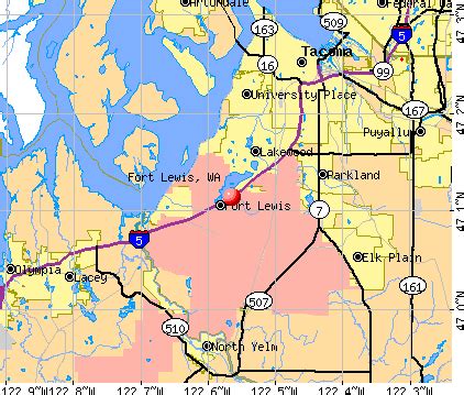 fort lewis washington zip code